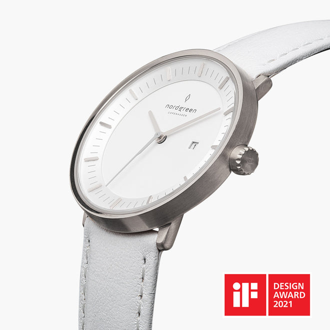 PH36SILEWHXX &Philosopher white watch in silver PH36SILEWHXX &Philosopher white watch in silver