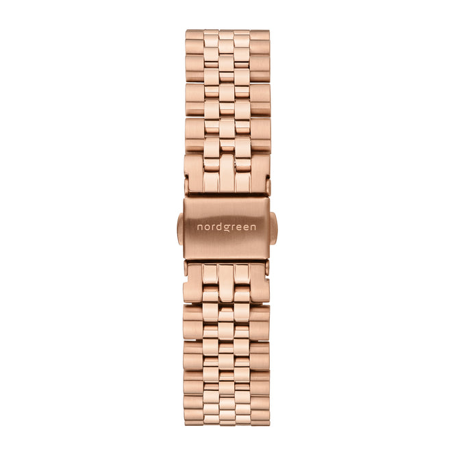 Strap 5 Link Rose Gold and Rose Gold Buckle