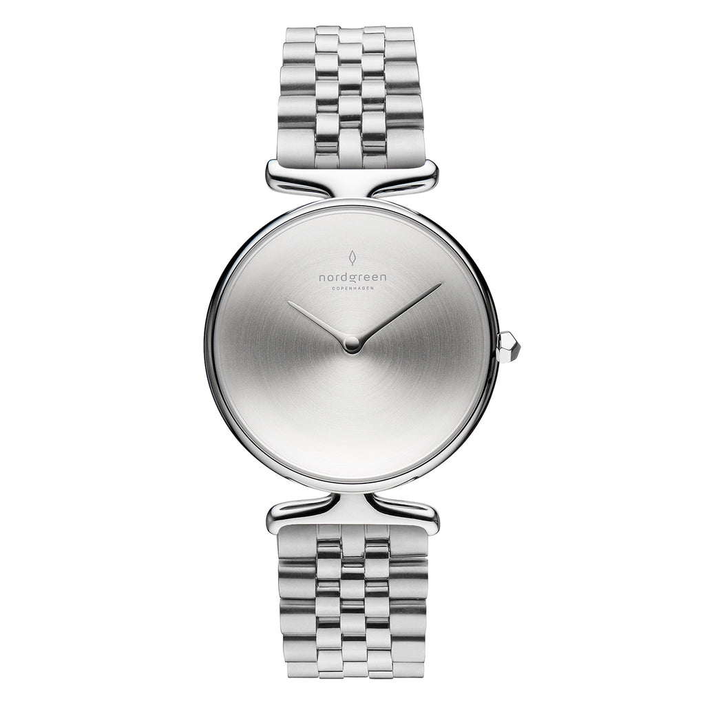 Unika Silver - Brushed Metal Dial 32mm