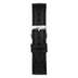 Strap Black Leather and Silver buckle