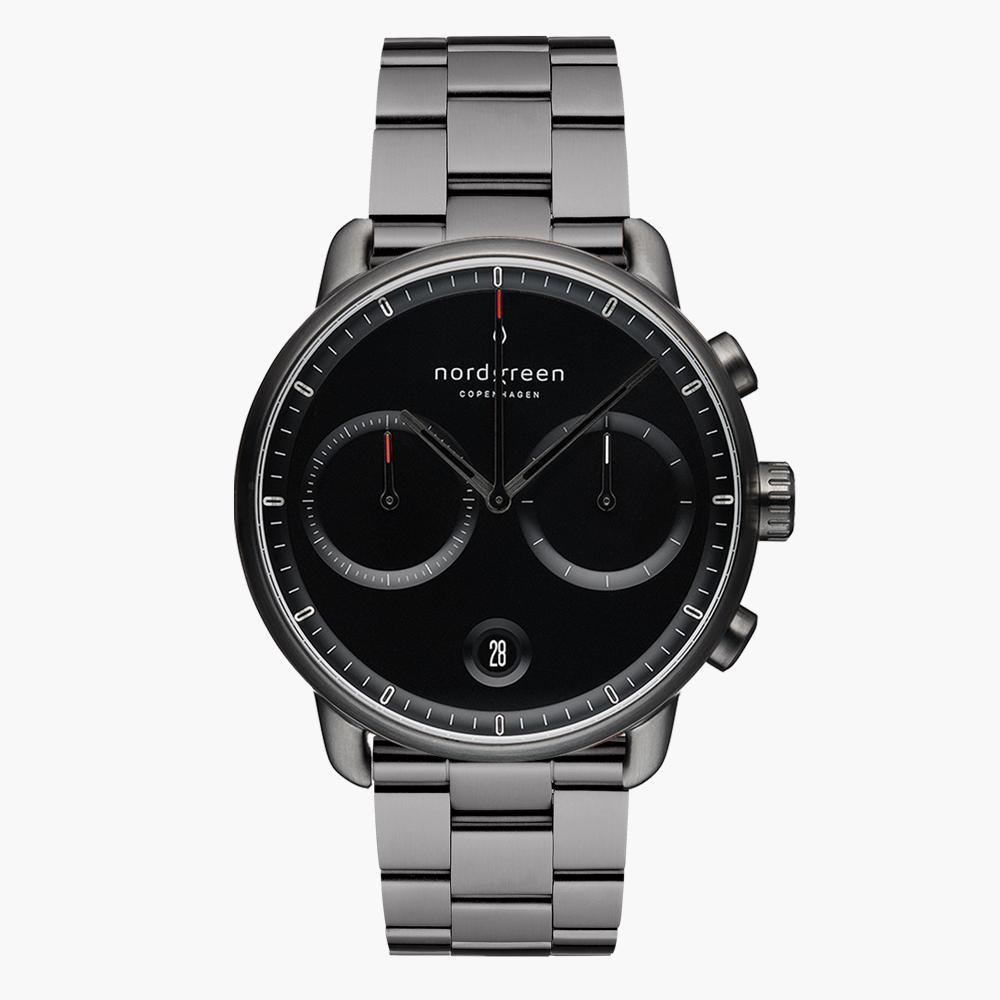 Pioneer Gun Metal - Black Dial 42MM