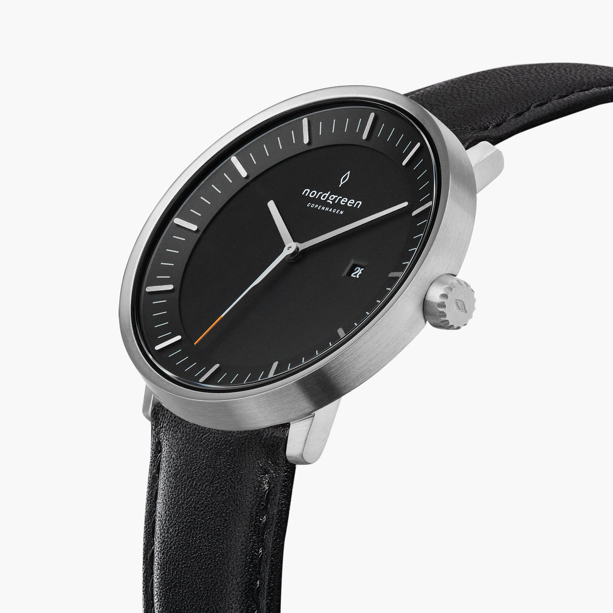 Philosopher Silver | Black Dial | 36MM