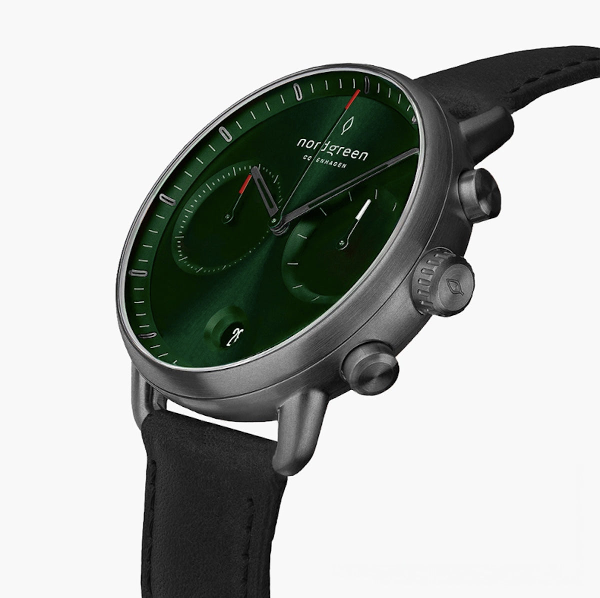 Pioneer Gun Metal - Green Sunray Dial 42MM