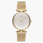 Unika Gold- White Dial 32mm