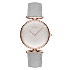 Unika Rose Gold - White Dial 32mm - Vegan Leather Strap