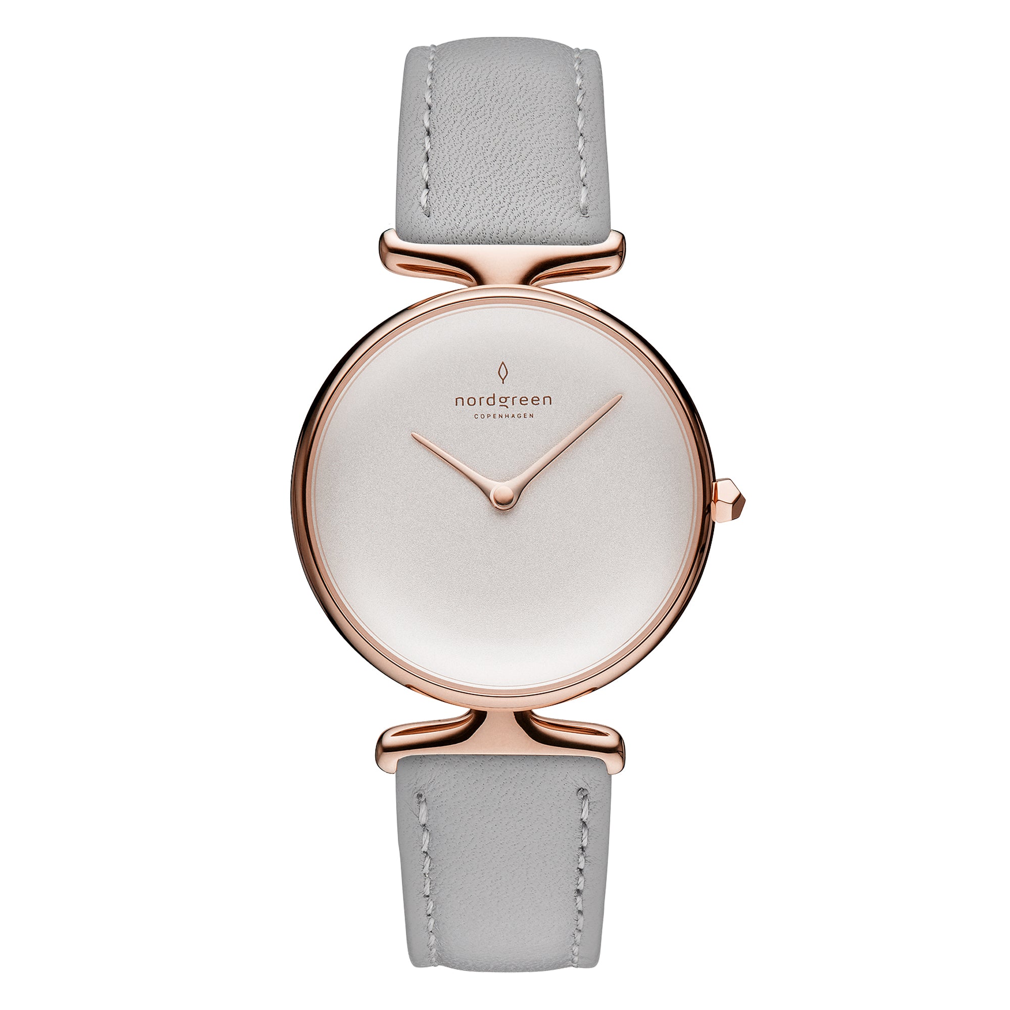 Unika Rose Gold - White Dial 32mm - Vegan Leather Strap