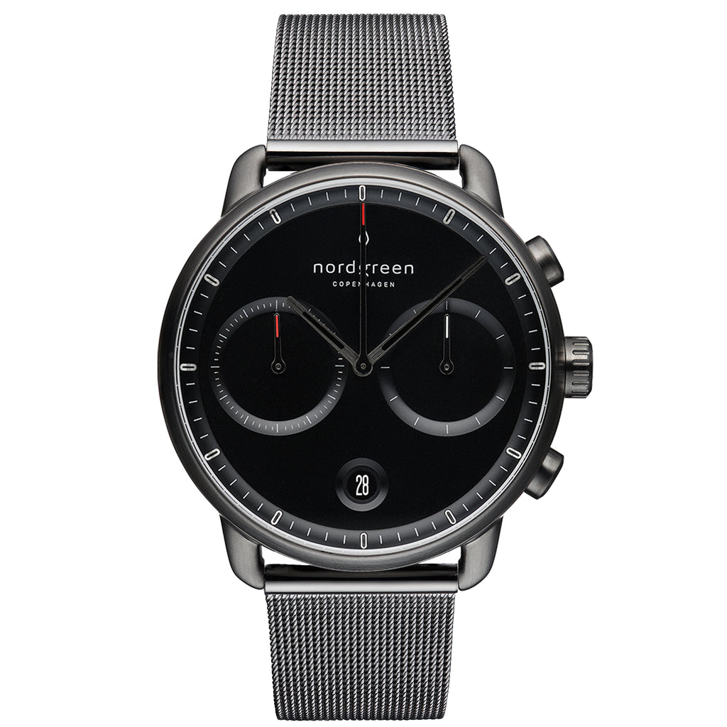 Pioneer Gun Metal - Black Dial 42MM