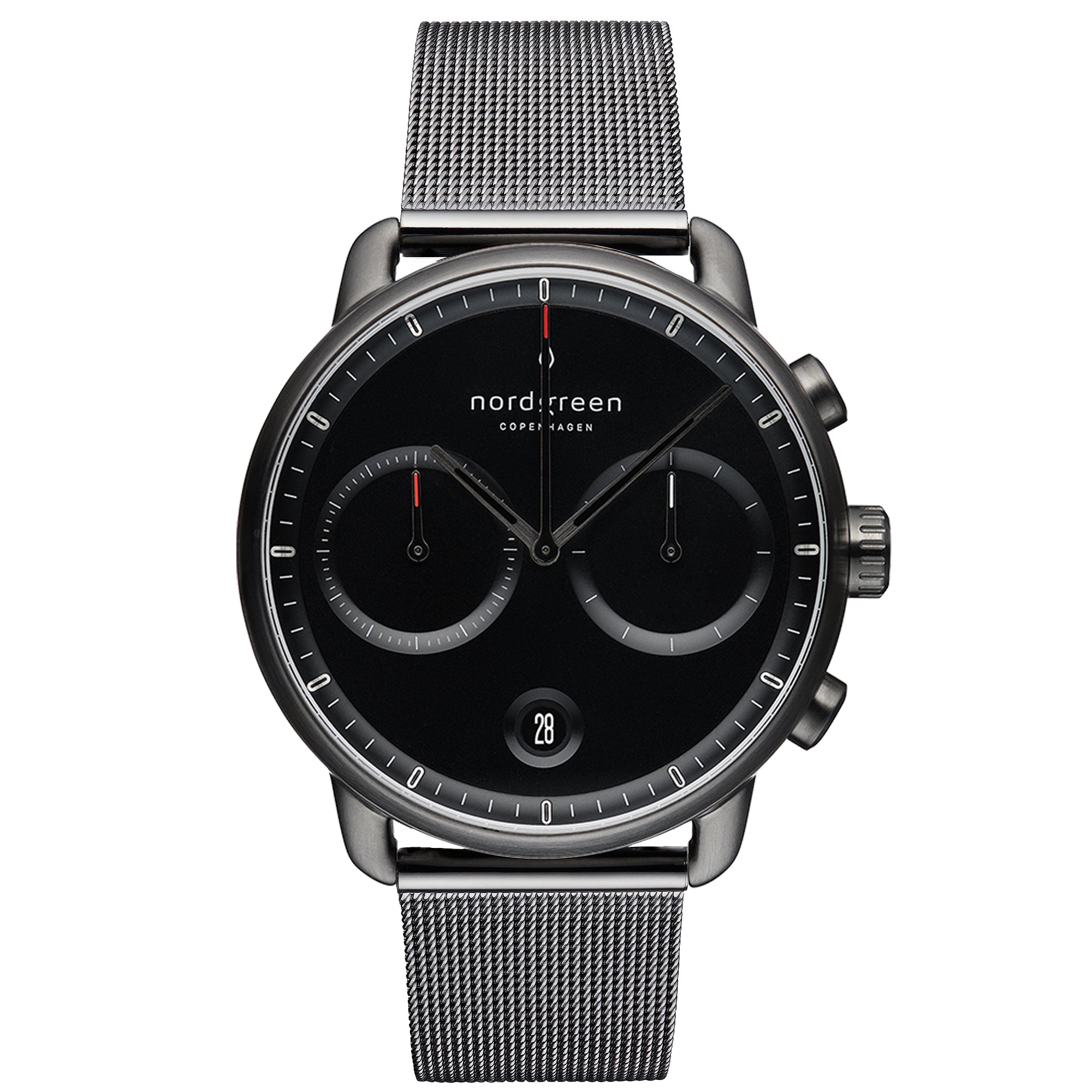 Pioneer Gun Metal - Black Dial 42MM