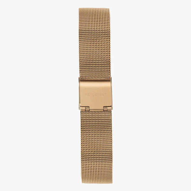 Unika | White Dial - Mesh Strap