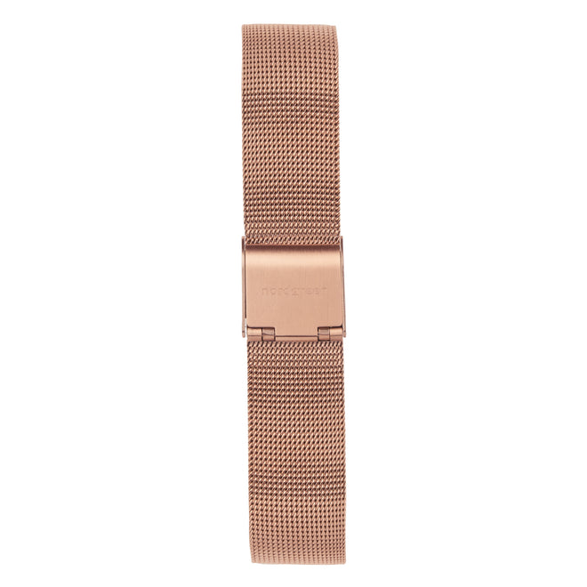 Strap Rose Gold Mesh and Rose Gold Buckle