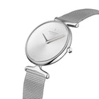 Unika Silver- Brushed Metal Dial 32mm