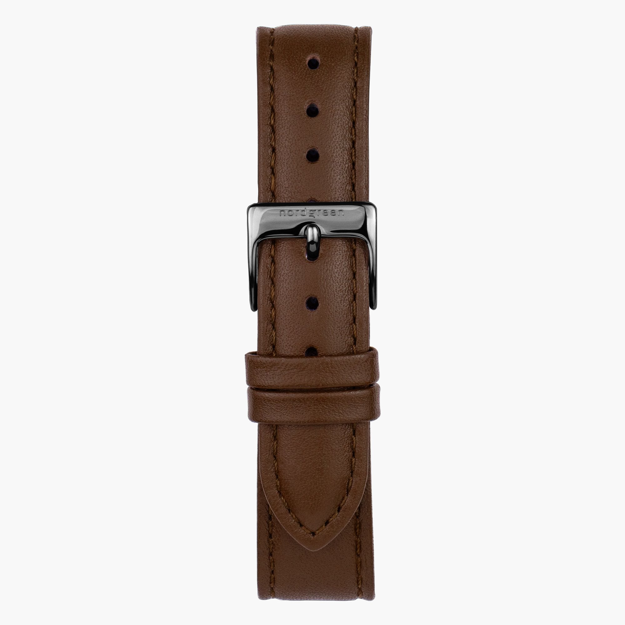 Pioneer - BUNDLE Green Sunray Dial Gun Metal | 3 Link & Brown Leather Strap