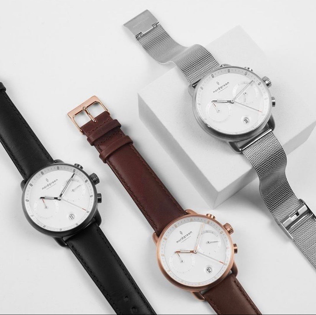 Pioneer Silver - Black Dial 42MM