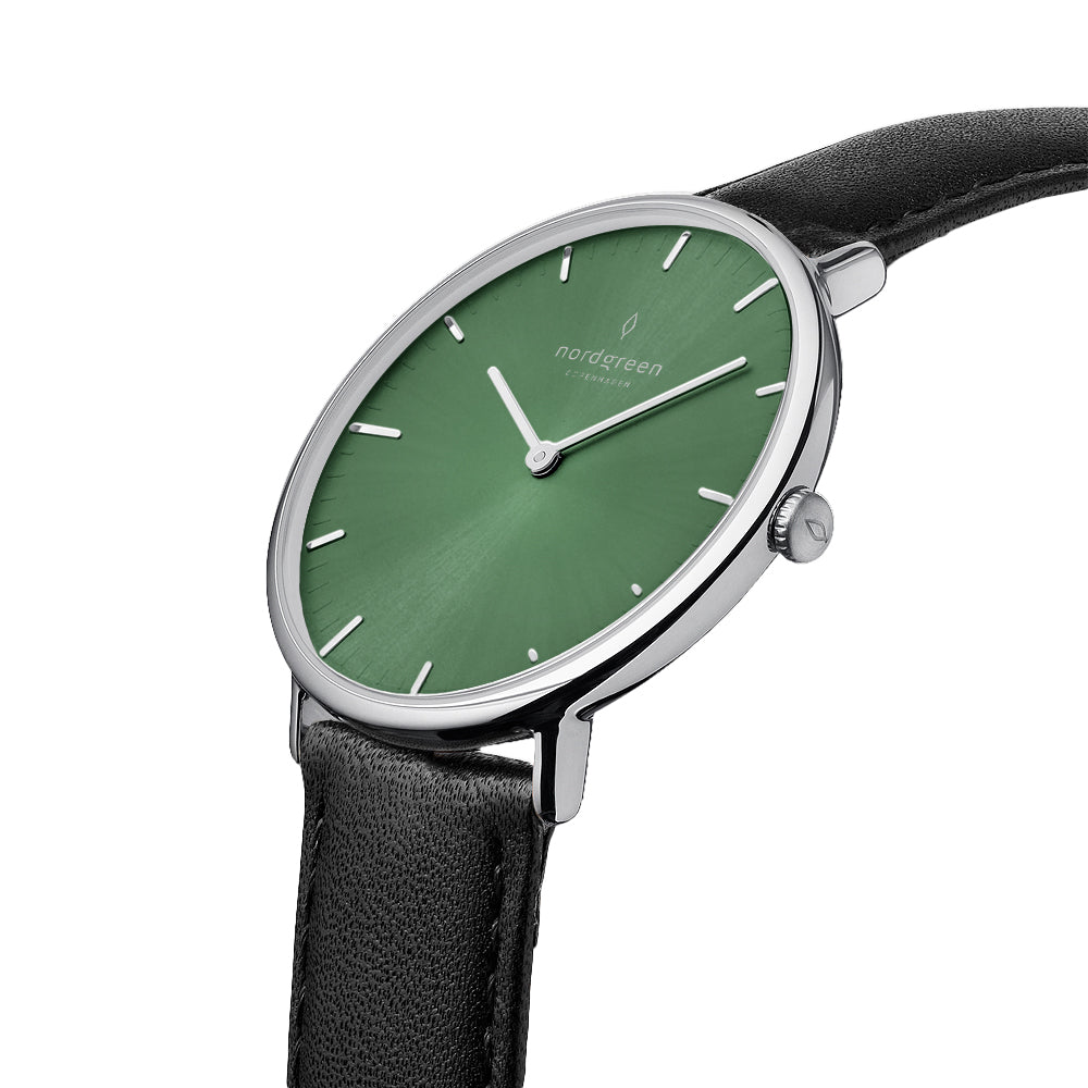 Native Silver 36 mm - Olive Green