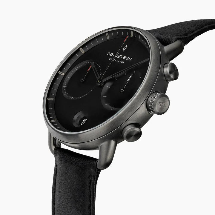 Pioneer Gun Metal - Black Dial 42mm