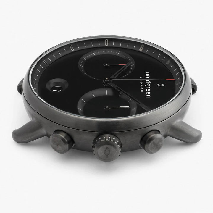 Pioneer Gun Metal - Black Dial 42mm