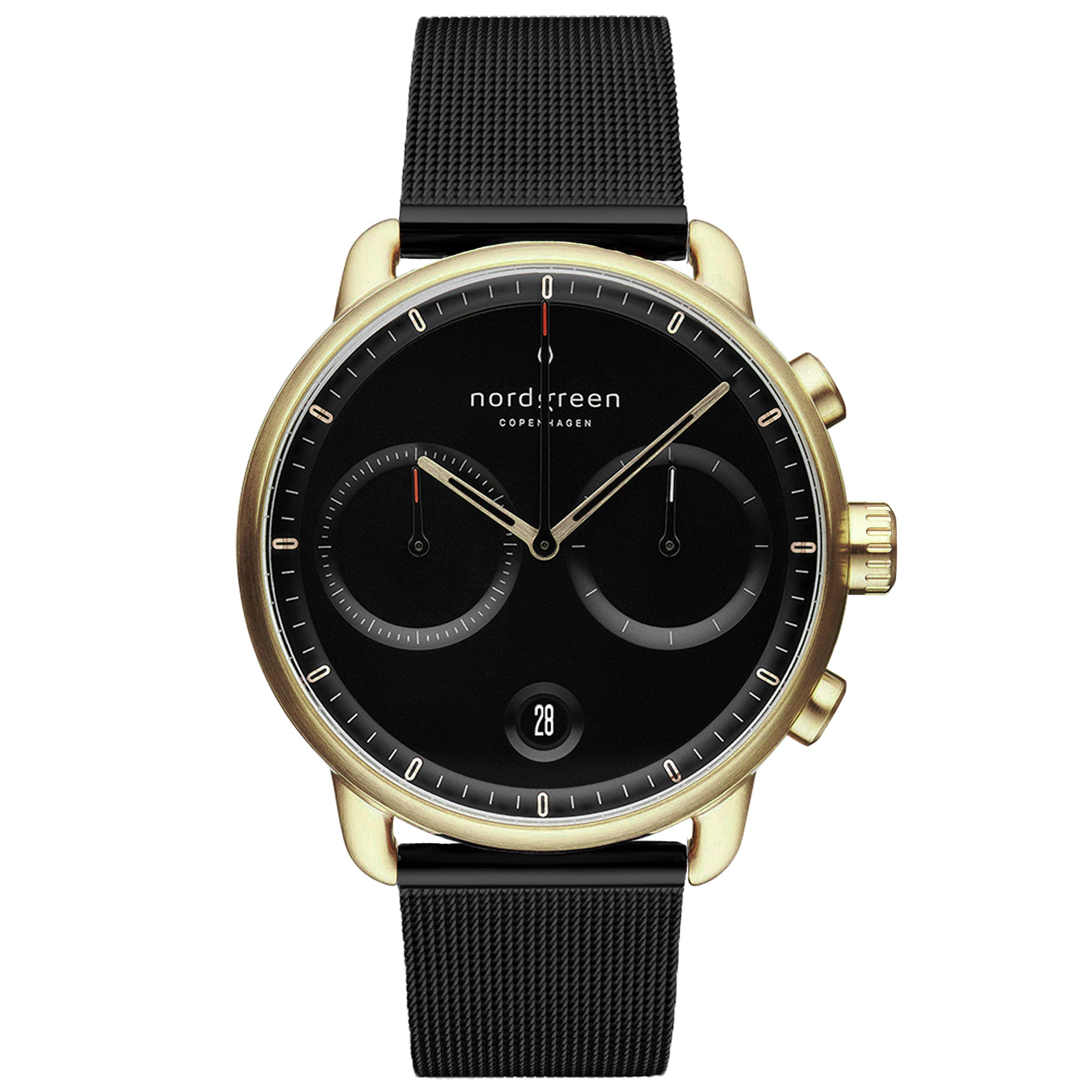 Pioneer Gold- Black Dial 42mm