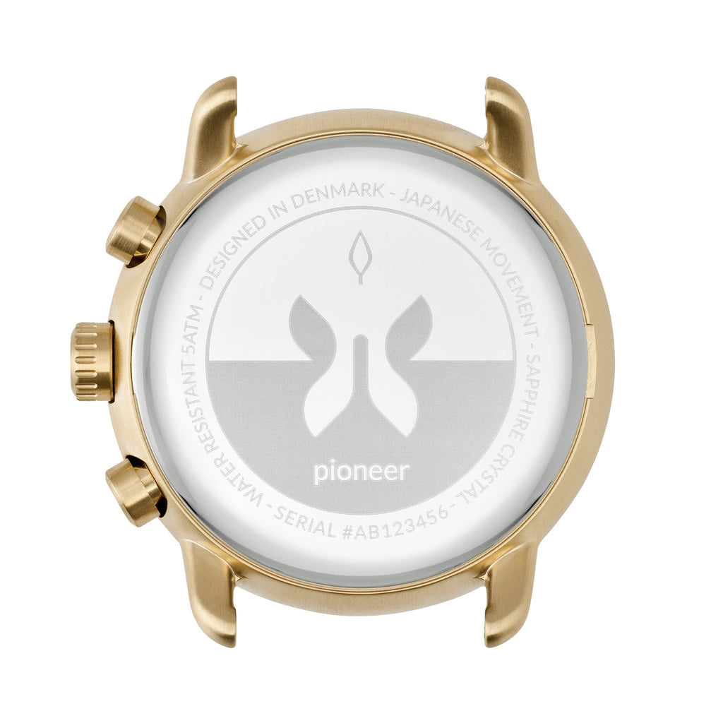 Pioneer Gold- Black Dial 42mm