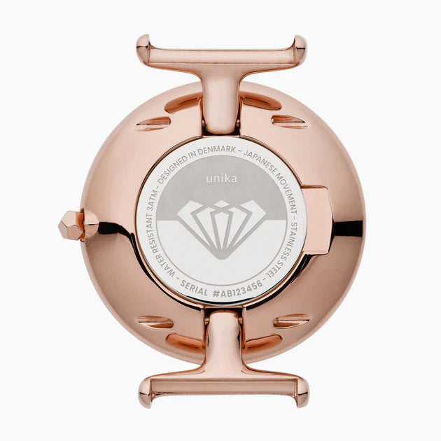 Unika Gift Set - Unika Rose Gold 32mm - Rose Gold Dial with 1 Additional Straps