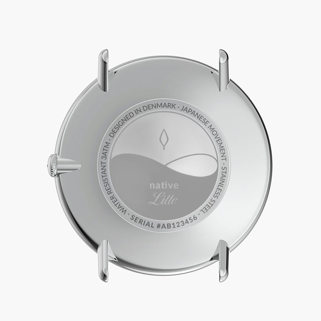 Native Silver 36 mm - Olive Green