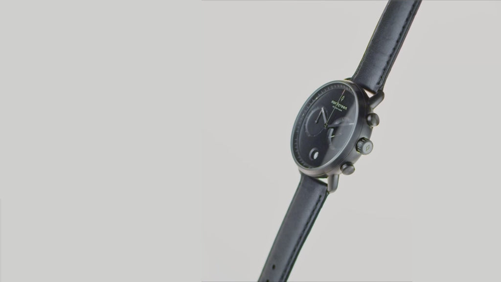 Pioneer Silver - Black Dail 42MM