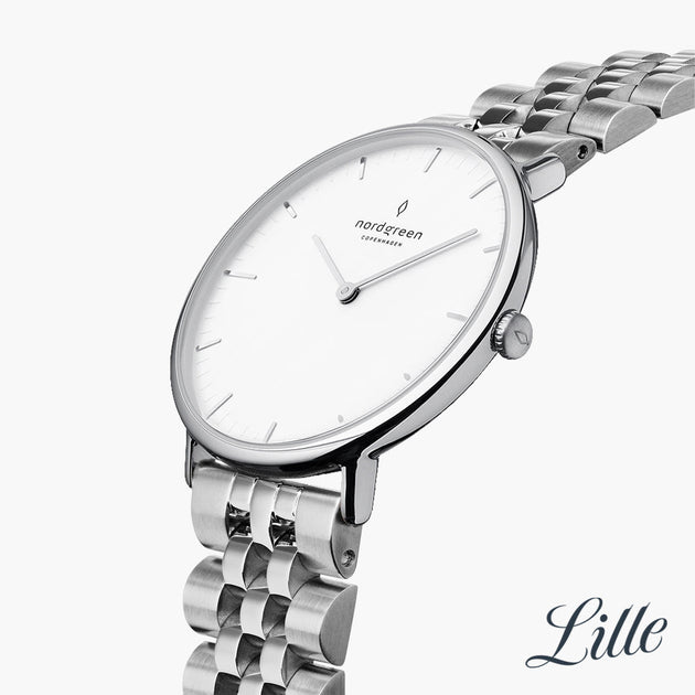 Native White Dial 5-Link - Main Image