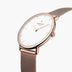 NR36RGMEROXX NR40RGMEROXX &Native rose gold watch with mesh straps